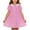 B Pink, variant on LOOK! Auroural Children's Plaid Lapel Short Sleeved Dress Girls' Summer College Style Casual And Comfortable Dress(2-8Y)