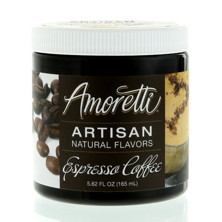 Amoretti Natural Artisan Flavor Espresso Bean, 5.62 Fluid
