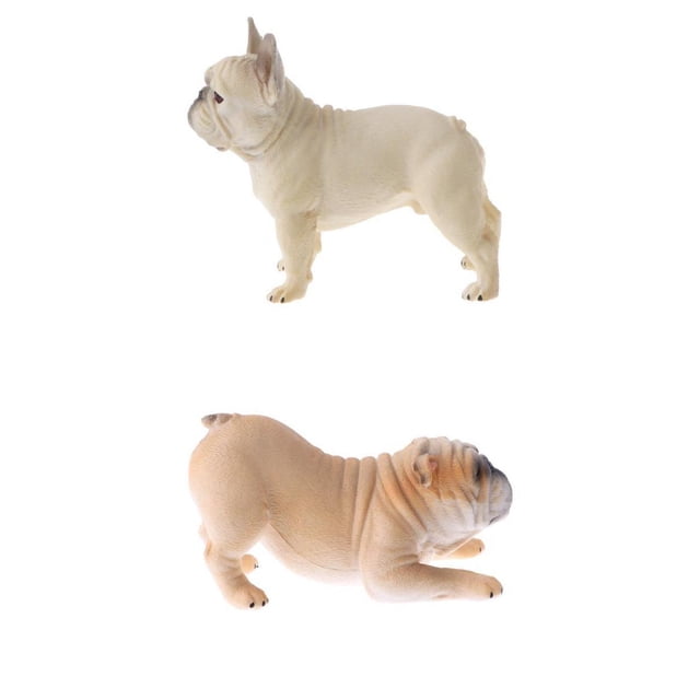 Modelo De De 2 Piezas, s De Acción De Animales Domésticos Para Pequeños, Colección De Decoración Para El Hogar Macarena Figura de animales de juguete