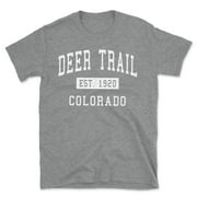 Deer Trail Colorado Classic Established Men's Cotton T-Shirt