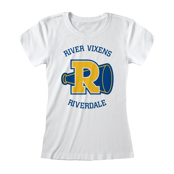 Riverdale - Camiseta River Vixens para Mujer (Blanco)