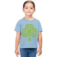 thumbnail image 2 of Heart-Shaped Shamrock St. Patricks Day Symbol of Luck Toodler's T-shirt, 2 of 3
