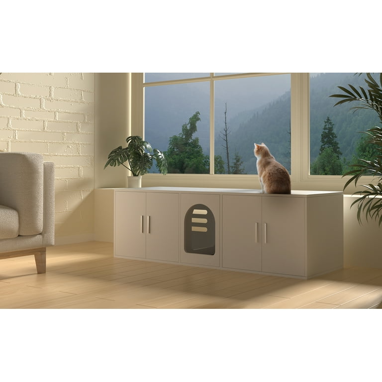 Cat litter box room sale
