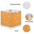 thumbnail image 3 of Cabinet Storage Basket 15.75x10.63x6.96 Inches Storage Box Foldable, Storable and Easy to Assemble ，Open Home Storage Bins ，Closet Storage Bins Halloween Patterns, 3 of 8