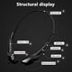 thumbnail image 2 of Auriculares Bluetooth, auriculares inalámbricos con banda para el cuello Bluetooth 4.0 con auriculares retráctiles, auriculares deportivos con cancelación de ruido a prueba de sudor Adepaton 2033203-1, 2 of 9