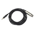 thumbnail image 1 of Cable de audio Hugo 3.5 Mm a XLR macho a hembra negro, 1 of 10