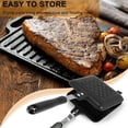 thumbnail image 5 of Grilled Sandwich Maker,Bread Toast Breakfast Machine,Hot Sandwich Pan,Nonstick Aluminum Flip Pan,Kitchen Tool, 5 of 5
