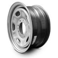 thumbnail image 4 of New Take-Off Steel Wheel Rim for 2010-2020 ford F350SD SRW 17 in 8 Lug Silver Fits R17 Tire Direct Fit, 4 of 12