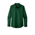 thumbnail image 3 of Port Authority LW808 Ladies Long Sleeve SuperPro React Twill Shirt , Dark Green, XXL, 3 of 4