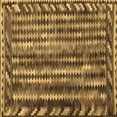 thumbnail image 1 of Ahgly Company Indoor Square Abstract Brown Contemporary Area Rugs, 8' Square, 1 of 4
