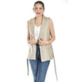 thumbnail image 1 of Chaleco elegante con cinto Roman Fashion /Juvenil, 2557 (Cafe) cafe CH, 1 of 5