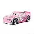 thumbnail image 4 of Disney Pixar Cars 3 Lightning Mcqueen Jackson Storm No. 36 Pink Contai, 4 of 5