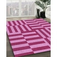 thumbnail image 3 of Ahgly Company Machine Washable Indoor Rectangle Transitional Violet Purple Area Rugs, 2' x 3', 3 of 7