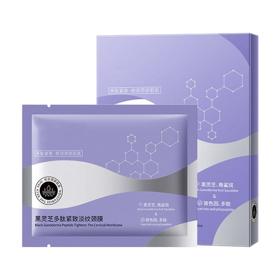 Peptide Firming Neck Mask - Lift & Tighten Sagging Skin, Reduce Wrinkles & Fine Lines, Intense Hydration for Crepey Skin, Anti-Aging Neck Care Treatment