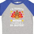 thumbnail image 4 of Inktastic Thanksgiving I'm Thankful Because I'm Gonna Be a Big Brother Boys or Girls Toddler T-Shirt, 4 of 5