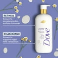 thumbnail image 4 of Dove Calming Moisture Body Wash for Women 3% Renewing Serum with Retinol & Chamomile, 18.5 oz ( 3Pack ), 4 of 8