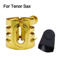 thumbnail image 1 of Sax Mouthpiece Clamp Reed Clip Clarinet Soprano Alto Tenor Sax with Rubber Cover, 1 of 6