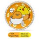thumbnail image 5 of Gudetama Una edición de huevo, vajilla de fiesta desechable temática de aventura, tela y diseños de animales de dibujos animados, ideal para suministros de baño para bebés, 5 of 5