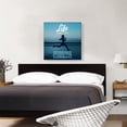 thumbnail image 2 of ARTCANVAS Life Is Like A Bicycle Keep Moving Motivational Canvas Art Print - Size: 26" x 26" (1.50" Deep), 2 of 9