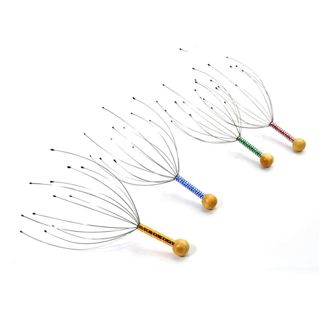 Head Massage Tingler Head Scratcher Scalp Massager Scalp Head Massager Head Massage Tool Multifunctional Head Massage Tingler High Elasticity Promote Blood Circulation Scalp