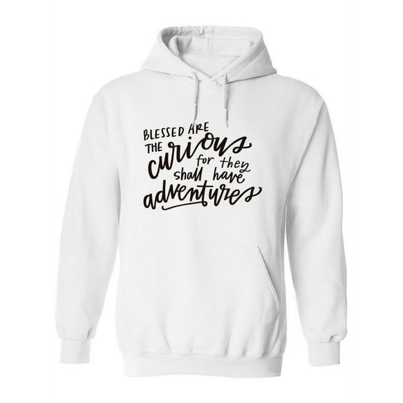 Blessed Are The Curious Hoodie Women -Image by Shutterstock, Female x-Large