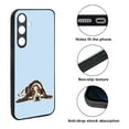 thumbnail image 2 of WIRESTER Shockproof Soft Rubber Cover Case for Samsung Galaxy S24 FE 6.7", Basset Hound Dog Lying Down Looking Up On Light Blue Background, 2 of 5