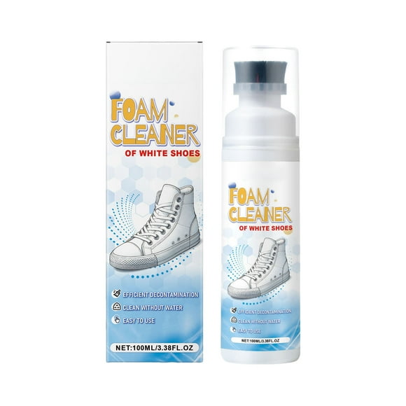Shoe Whitener Instant Cleaner For Sneakers With Applicator Tip For Leather 100ml