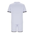 thumbnail image 6 of YLSDY Mens Summer Casual Button Down Shirt and Shorts Set Short Sleeve 2 Piece Outfits Fashion Athletic Tracksuit Sweatsuit White 12, 6 of 6