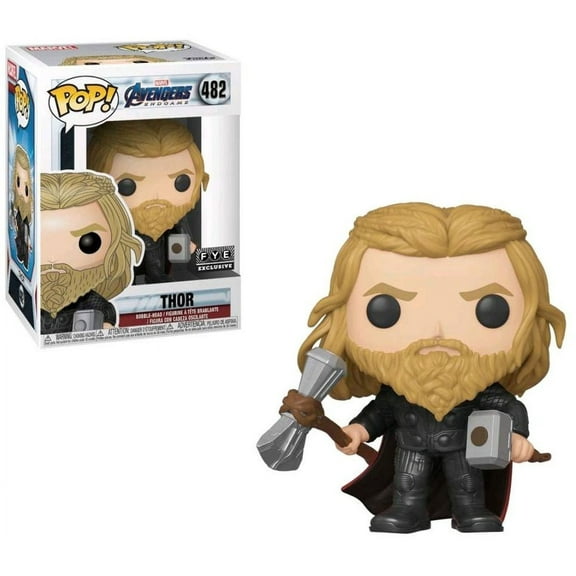 Funko POP! Avengers: Endgame - Thor with Mjolnir and Stormbreaker Vinyl Figure #482 Special Edition Exclusive