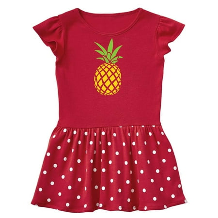 

Inktastic Summer Pineapple Gift Toddler Girl Dress