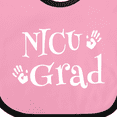 thumbnail image 4 of Inktastic Nicu Graduate New Baby Cute Boys or Girls Baby Bib, 4 of 4