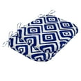 thumbnail image 2 of Waterproof Outdoor Chair Cushions Set of 2, 17x15x1.8 Inch Tufted Seat Cushions with Ties - Weather Resistant for Patio Furniture, Wicker Chairs, Office, Kitchen, Car Seats, 2 of 5