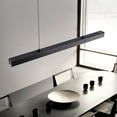 thumbnail image 4 of Linear Chandelier, LED Linear Pendant Light Flexible Installation 110-265V  for Restaurant Cafe Bar Office, 4 of 7