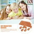 thumbnail image 3 of 30 Pcs Mini Briques Accessoires Aménagement Paysager DIY Mini Briques pour Bac à Sable, 3 of 5