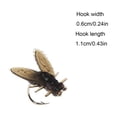 thumbnail image 2 of Kit de 30 señuelos blandos para pesca con mosca con diseño realista para trucha y lubina | Anzuelos atrayentes para agua dulce y salada | Equipo de pesca nuevo (2024), 2 of 2