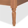 thumbnail image 4 of Baxton Studio Colette Mid-Century Wood Platform Full Bed in Ash and Walnut, 4 of 9