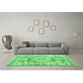thumbnail image 3 of Ahgly Company Indoor Square Persian Emerald Green Traditional Area Rugs, 4' Square, 3 of 4