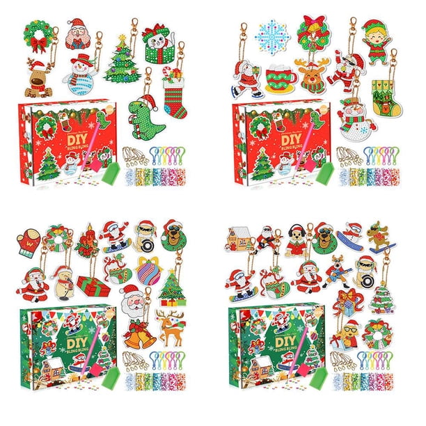 Cuadros Decorativos 5D Sorpresa Caja Artesanía DIY Caja ciega Divertido para niños Regalos (3) Tmvgtek embutido en tela