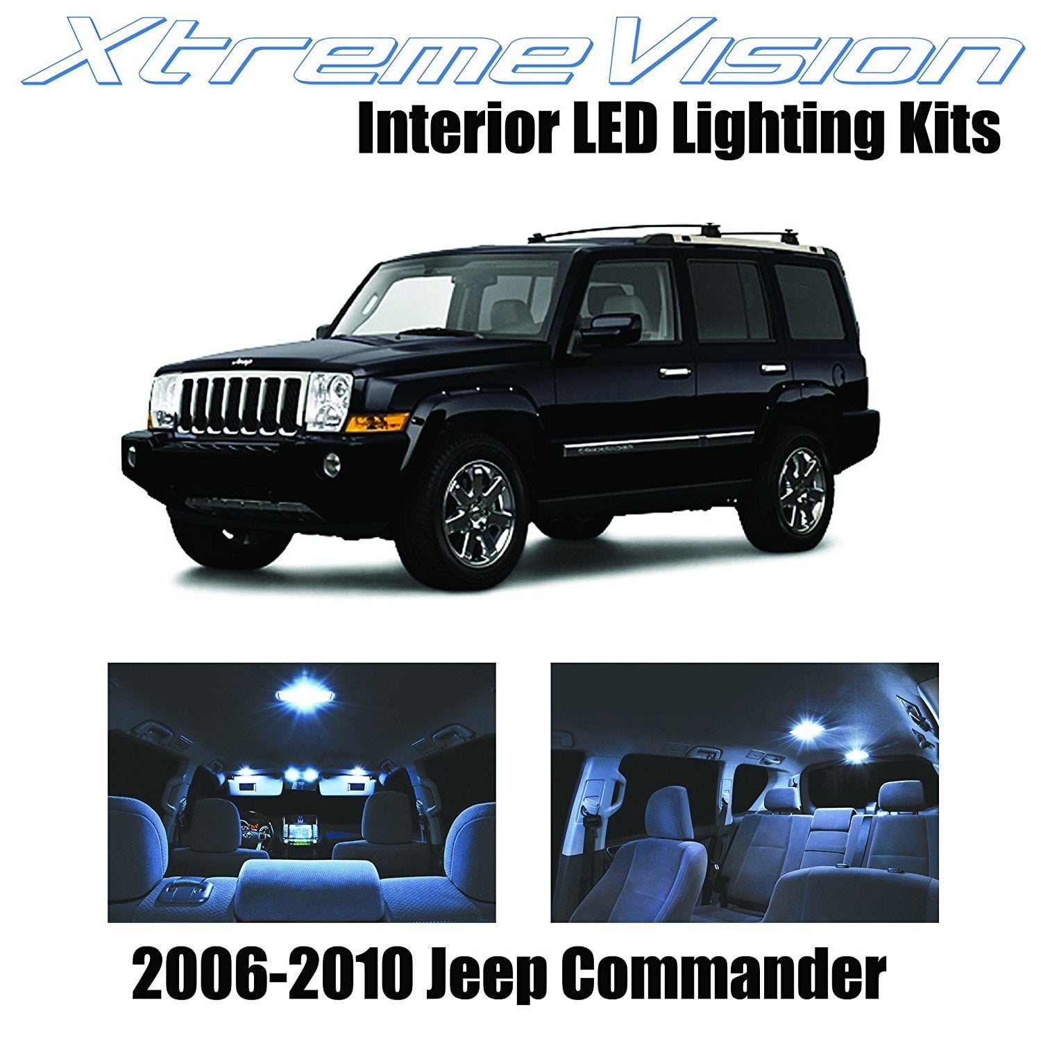 XtremeVision LED for Jeep Commander 20062010 (6 Pieces) Cool White