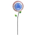 thumbnail image 2 of Alpine Corporation 47-inch Patriotic Kinetic Garden Stake Metal with Triple Spinning Feature, 2 of 5