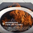 thumbnail image 3 of Sunjoy Fire Pit Smokeless Outdoor , Patio Wood Burning Smokeless Firepit 26 inch Hexagonal , Black, 3 of 15