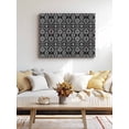 thumbnail image 4 of Black and White Wall Art for Living Room,Canvas Picture Wall Decor for Bathroom Bedroom,Modern Moroccan Geometric Abstract Art Painting Artwork for Office Kitchen Hallway Dining Room Decor 20"x24", 4 of 8