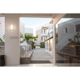 thumbnail image 5 of Montana 1 - Light White LED Acrylic & Aluminum Outdoor Wall Light, 5 of 10