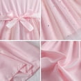 thumbnail image 6 of IPIO Girls Starry Princess Dress, Shimmer Moon Tulle Skirt with Flutter Sleeves and Bow for Birthday Party, 6 of 7