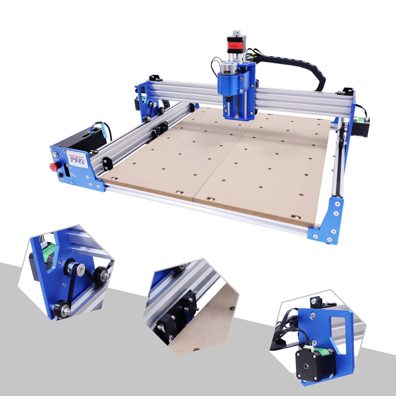 USB 3 Axis CNC Laser Engraver Marking Machine Wood Cutter 20x17cm DIY Kit  220V