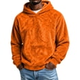 thumbnail image 2 of ZUBMGKTE Men's Fuzzy Sherpa Sweatshirt Fashion Pullover Fleece Hoodies Sweatshirt for Men, 2 of 7