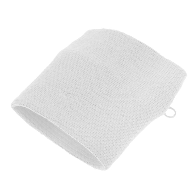 Muñequera Banda para el sudor Cola Monedero con cremallera Bolsa envolvente Blanco Pulsera deportiva