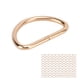 thumbnail image 1 of Anillos en forma de D, 100 piezas Anillos en D Collar de perro Anillos en D Diseño exquisito Jadeshay A, 1 of 8