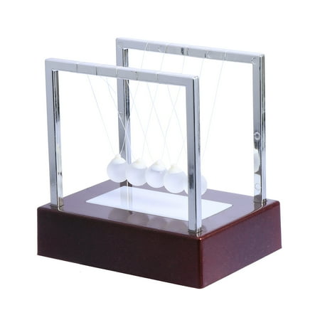 

NUOLUX Balls Cradle Balance Light Pendulum Newtons Up Physics Led Newton Ball Science Desk Metal Swinging Perpetual Motion