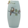 thumbnail image 4 of Fitz and Floyd English Garden 10.25" Earthenware Tall Vase, 4 of 7